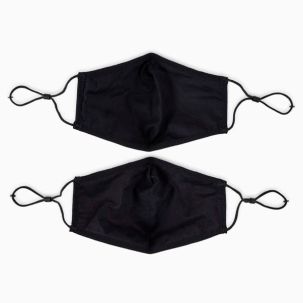 Masque PUMA Core pour le visage (ensemble de 2), Apricot Blush-Puma Black, extralarge